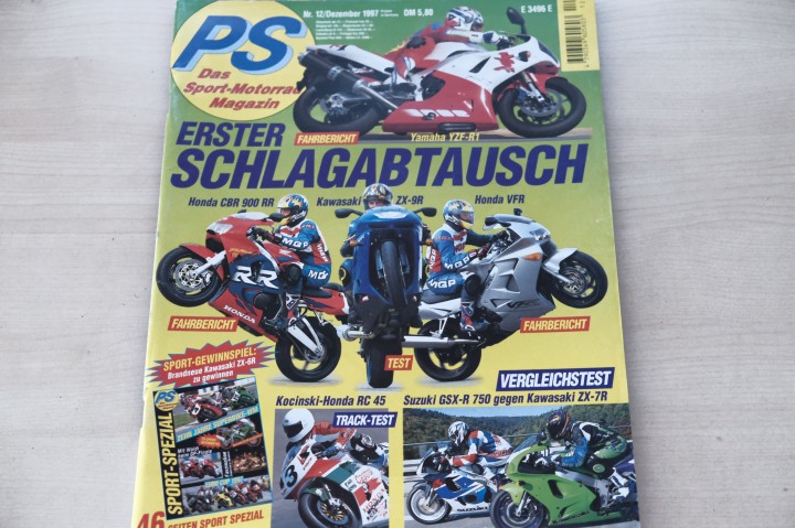 Deckblatt PS Sport Motorrad (12/1997)